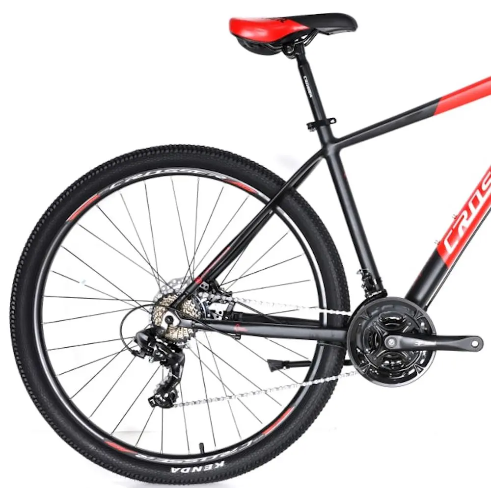 Bicicleta Crosser MT-041 R29 Shimano+Logan Hidraulic (Black/Red)