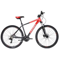 Bicicleta Crosser MT-041 R29 Shimano+Logan Hidraulic (Black/Red)