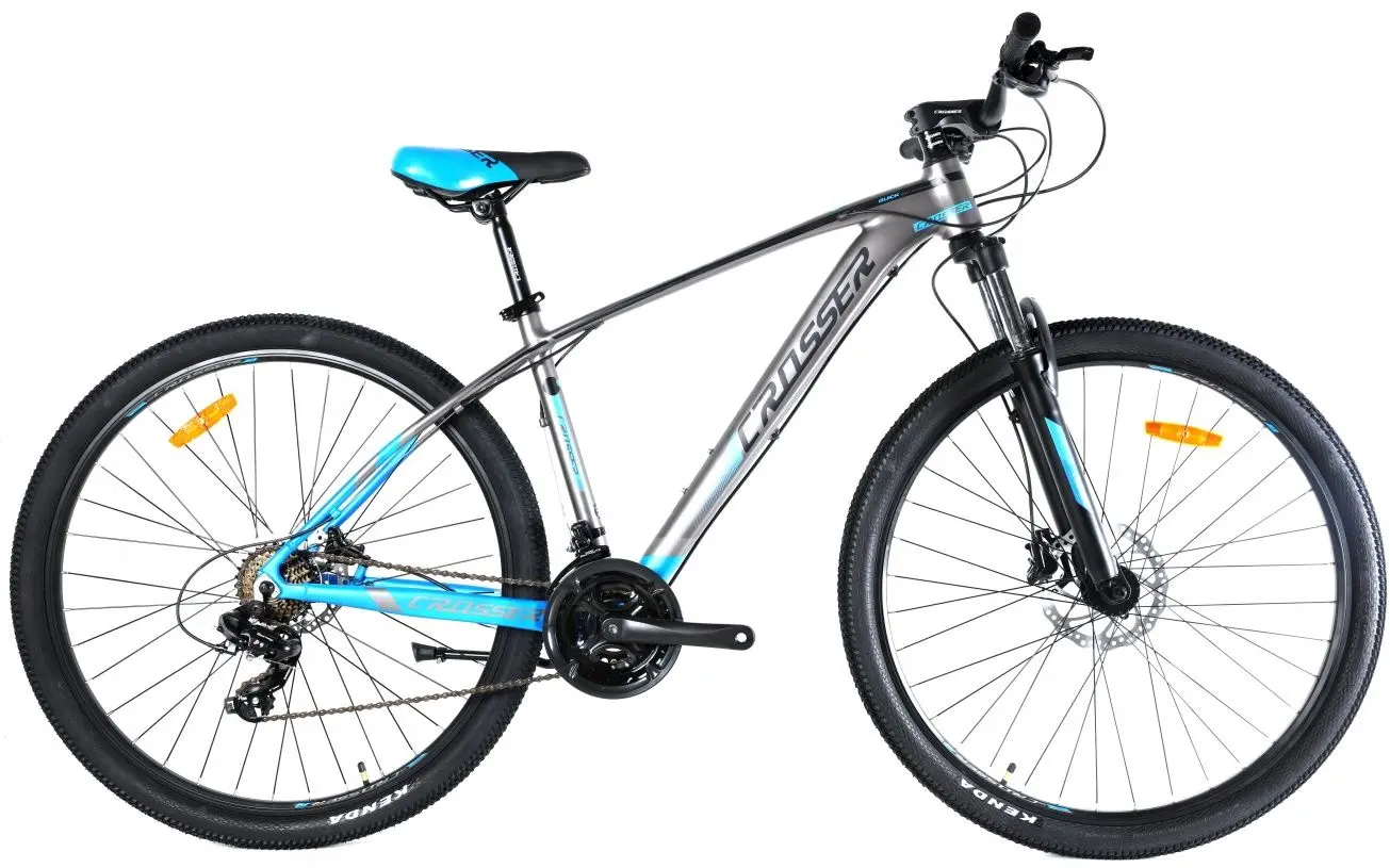 Велосипед Crosser Quick 29 19 (Grey/Blue)