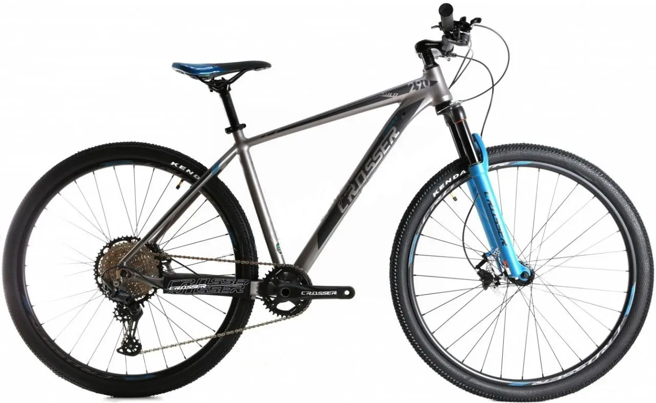Велосипед Crosser Solo 27.5 (Black/Blue)