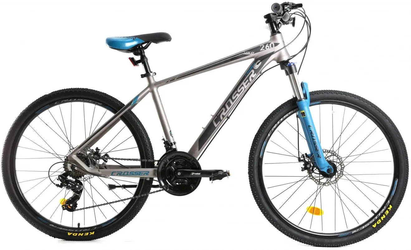 Велосипед Crosser Solo 29 21 (Grey/Blue)