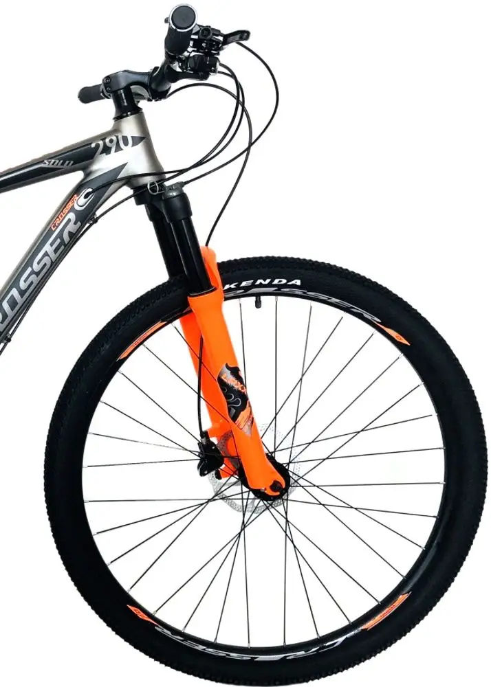 Велосипед Crosser Solo R29 Shimano+Logan Hidraulic GD-SKD (Grey/Orange)