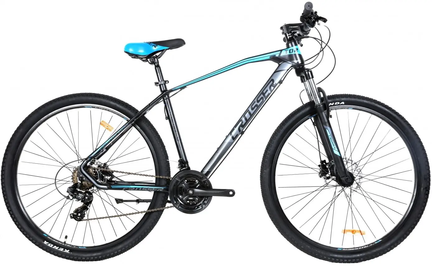 Bicicleta Crosser T02 29 (Black/Blue)