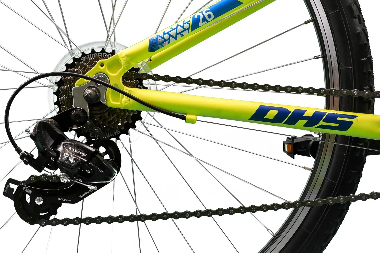 Bicicleta Dhs Terrana 2623 26 S (Light Green) - 6