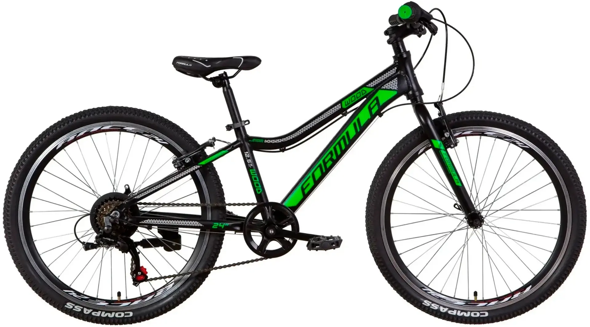 Bicicleta Formula Wood Vbr 24 (Black/Green)