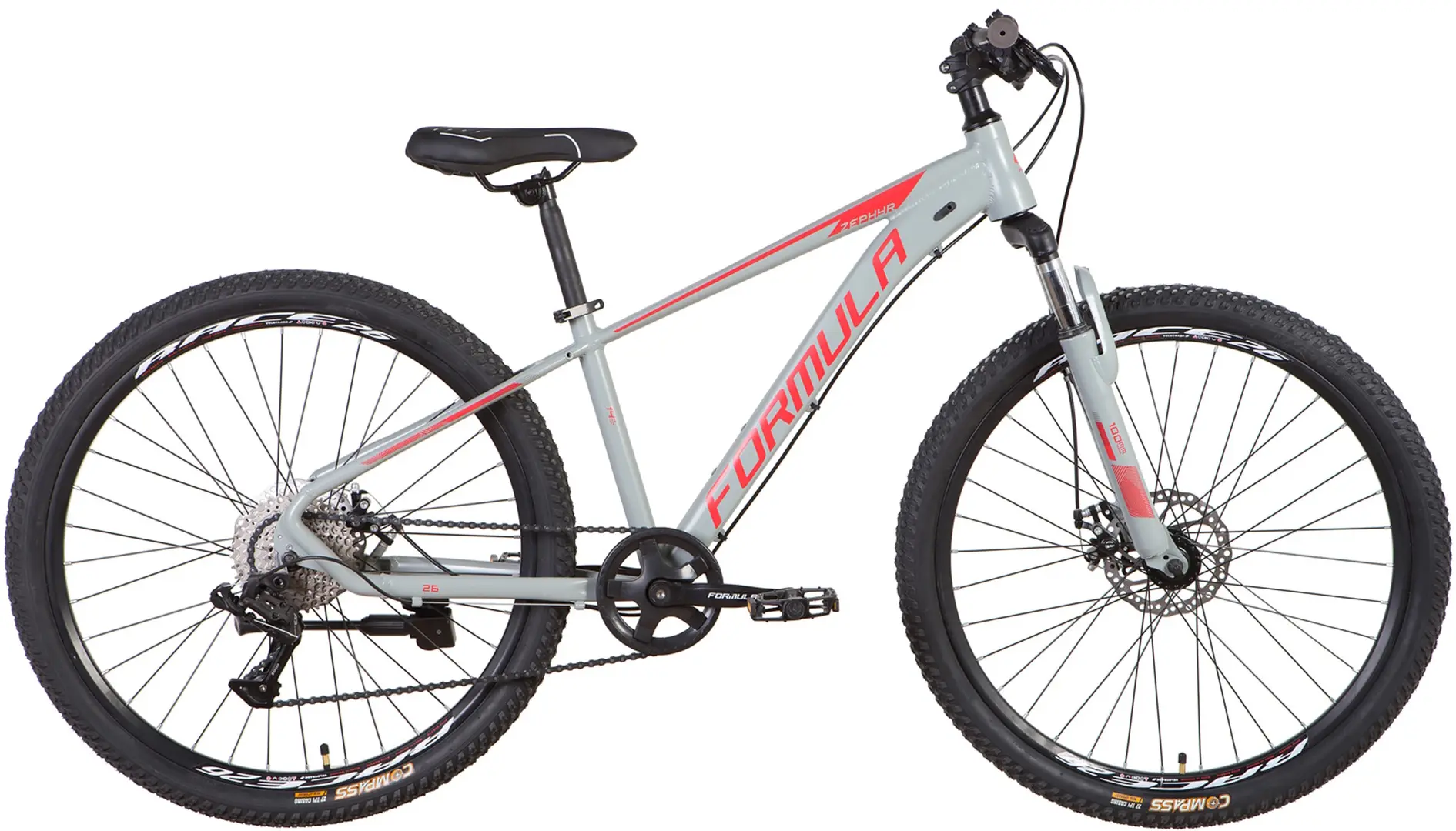 Bicicleta Formula Zephyr 3.0 AM DD 26 (Grey/Red)