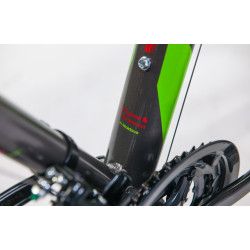 Bicicleta Fulger Apollo 24 (Green/Red/Black) Thumb