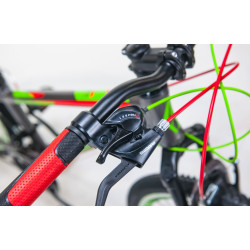 Bicicleta Fulger Apollo 24 (Green/Red/Black) Thumb
