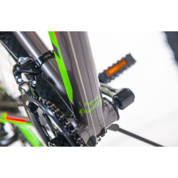 Bicicleta Fulger Apollo 24 (Green/Red/Black) Thumb