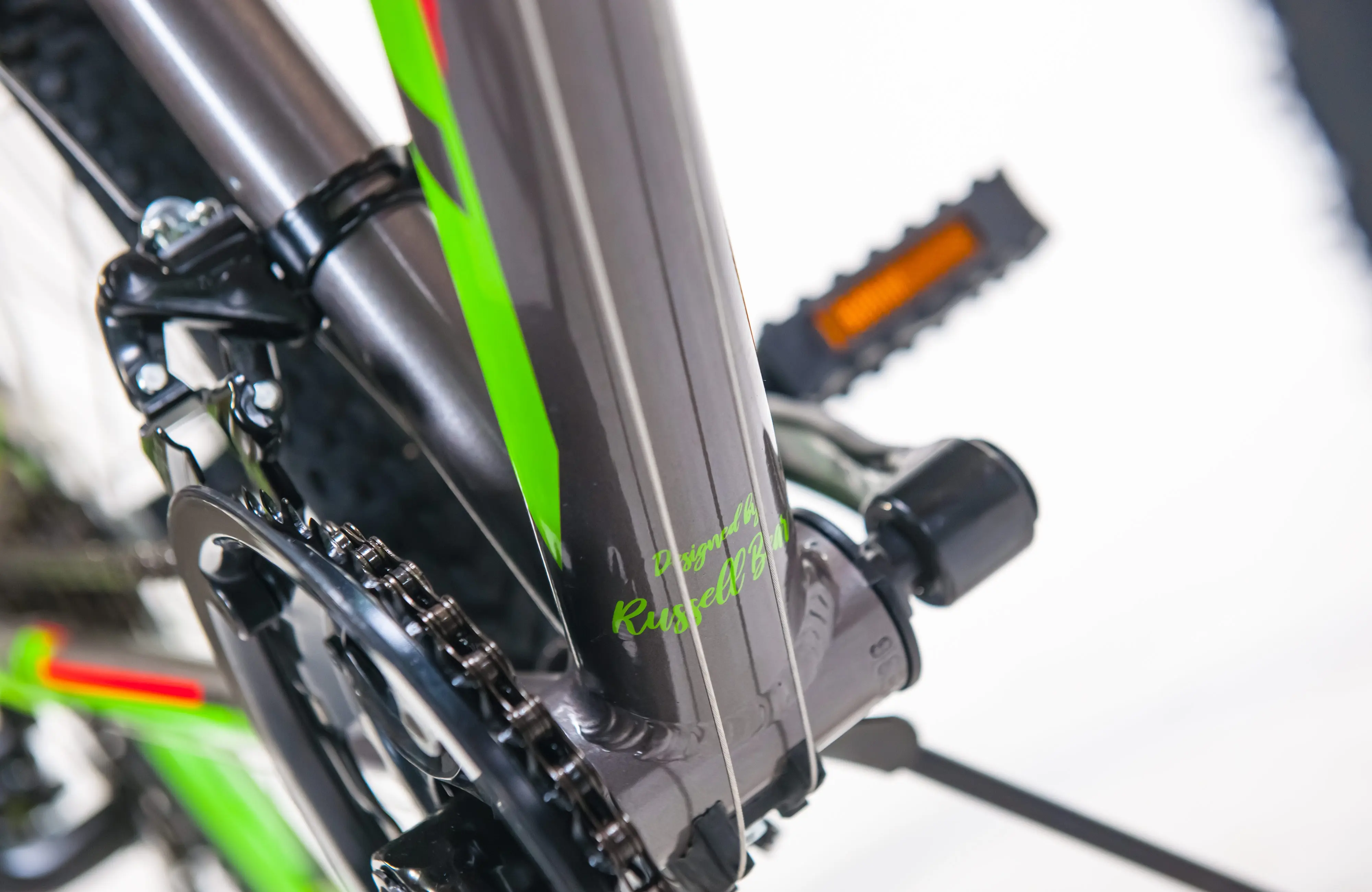 Bicicleta Fulger Apollo 24 (Green/Red/Black) - 6