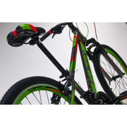 Bicicleta Fulger Apollo 24 (Green/Red/Black) Thumb