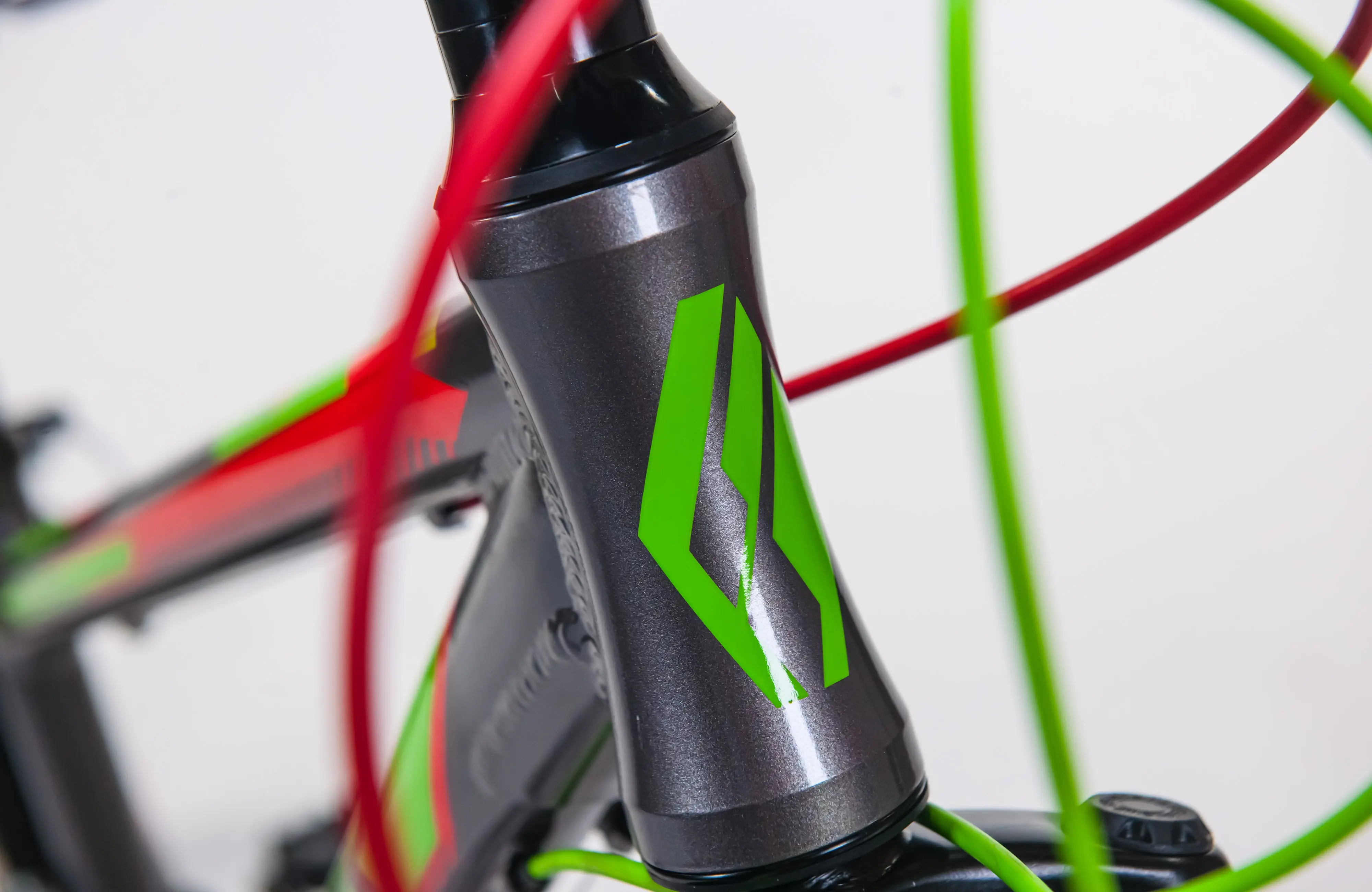 Bicicleta Fulger Apollo 24 (Green/Red/Black) - 10