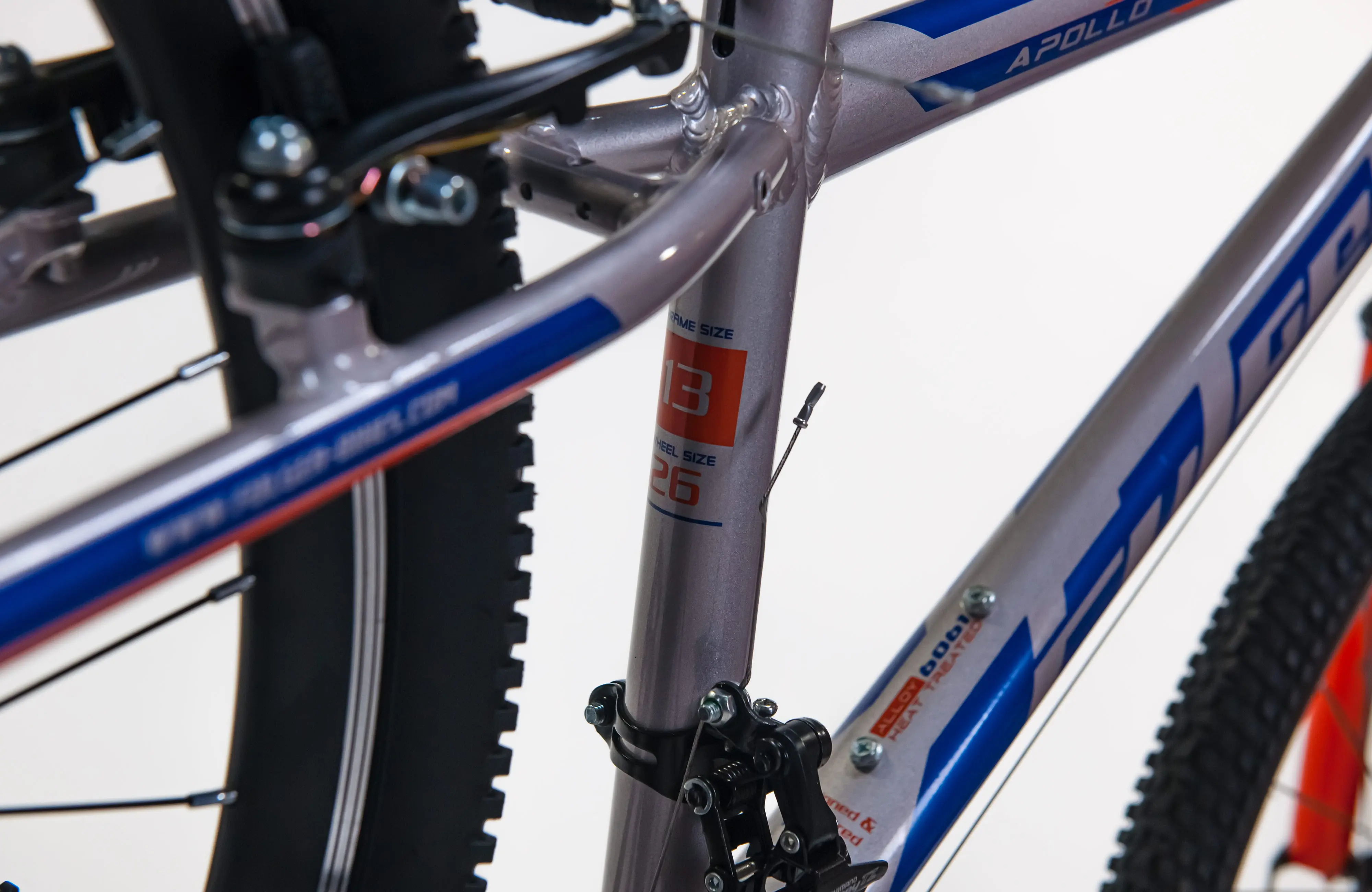 Велосипед Fulger Apollo 26 (Dark Grey/Orange/Blue) - 7