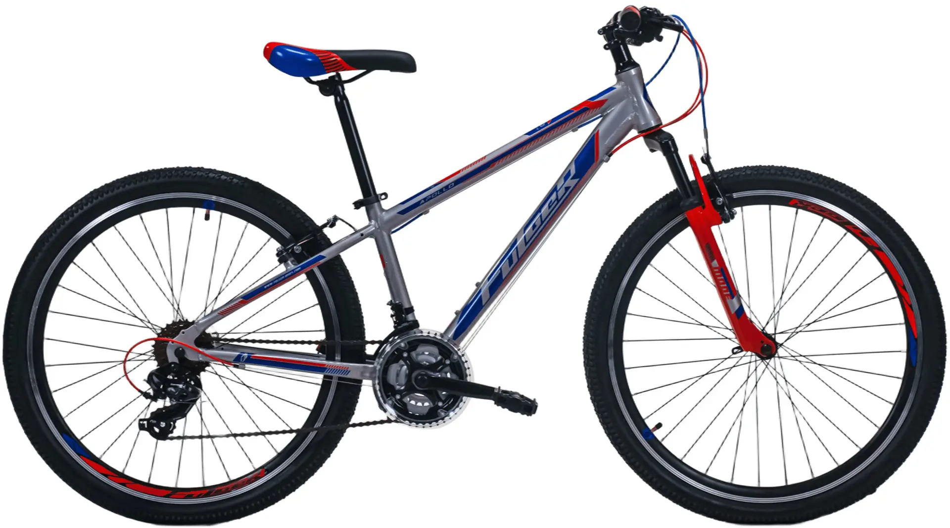 Велосипед Fulger Apollo 26 (Dark Grey/Orange/Blue)