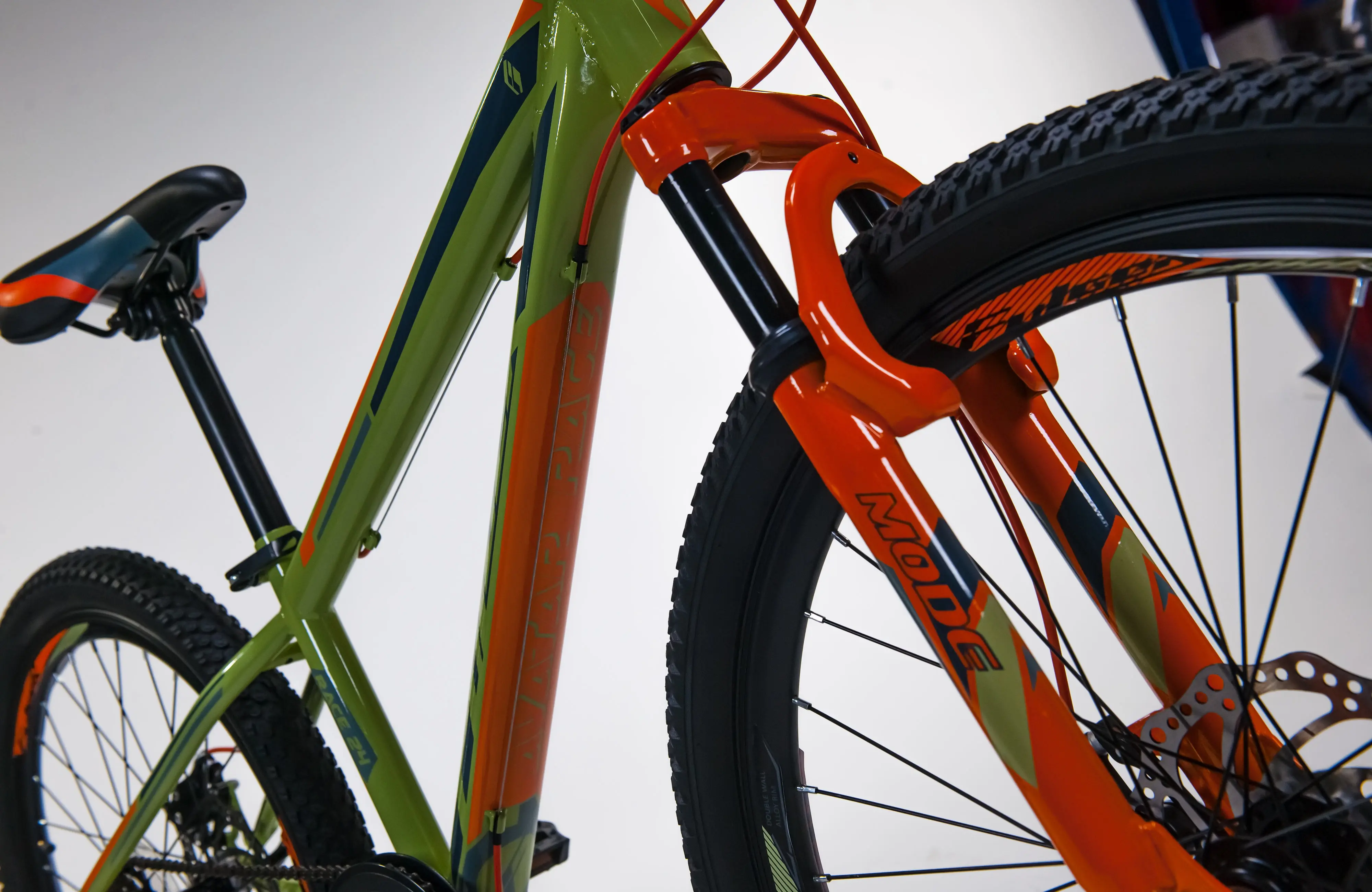 Велосипед Fulger Avatar 24 (Green/Orange/Black) - 4