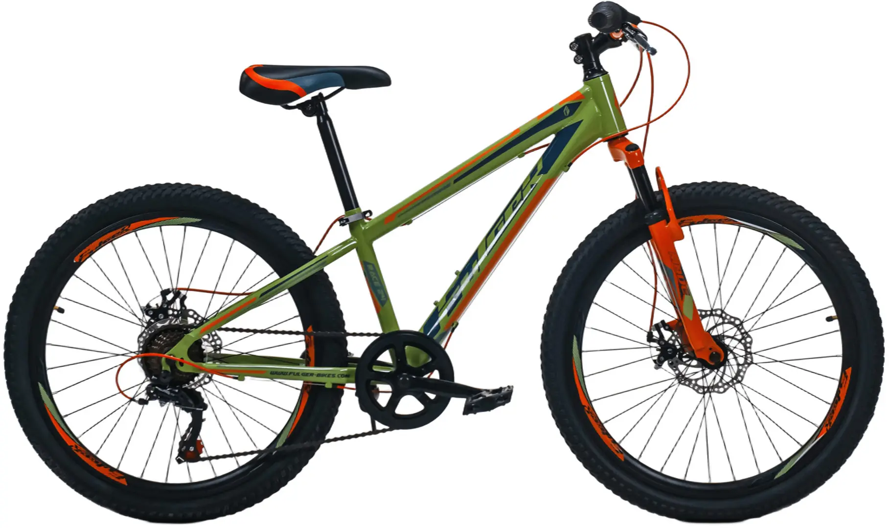 Велосипед Fulger Avatar 24 (Green/Orange/Black)