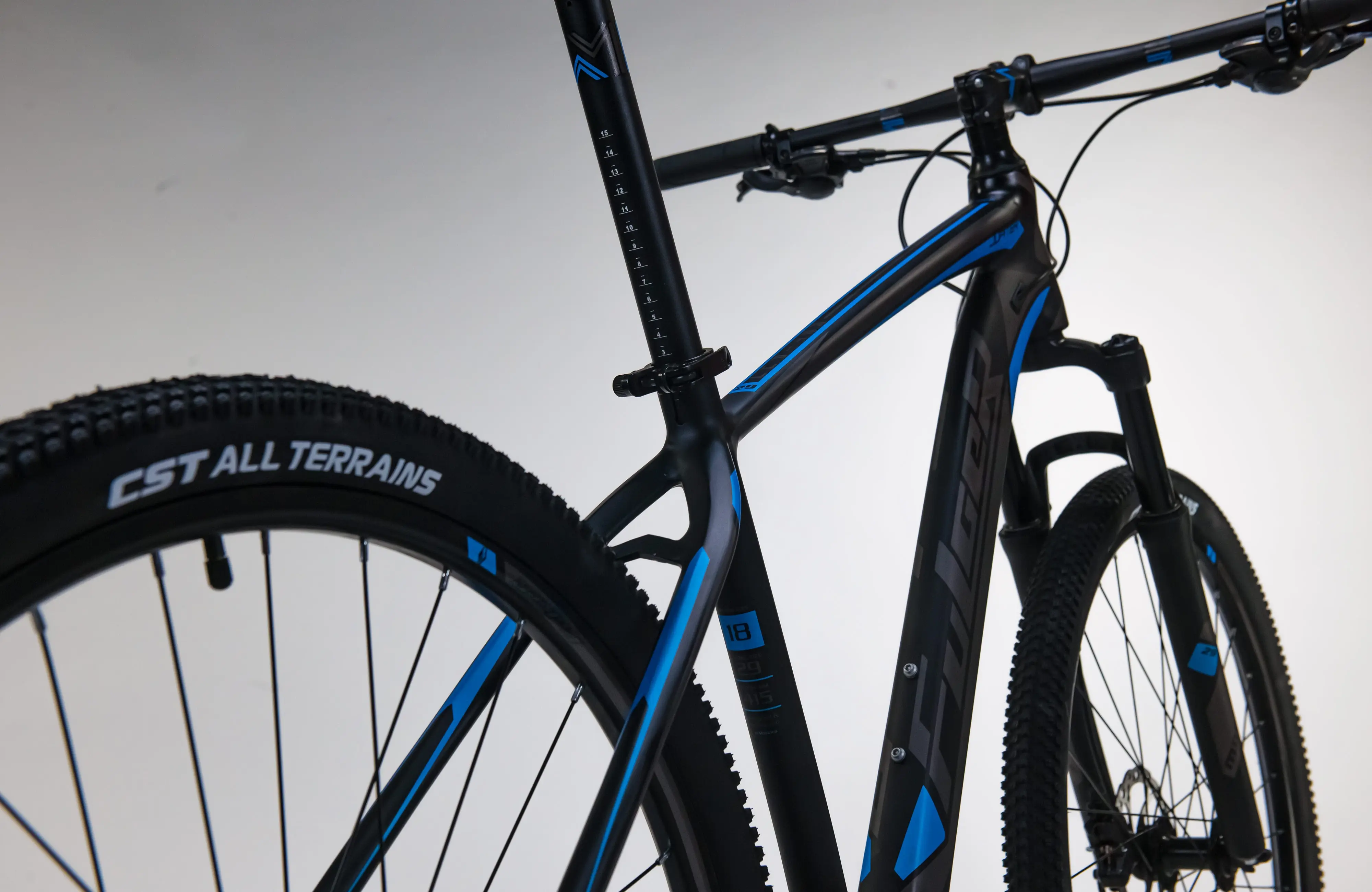 Bicicleta Fulger Jupiter 29 (Black/Blue/Dark Grey) - 4