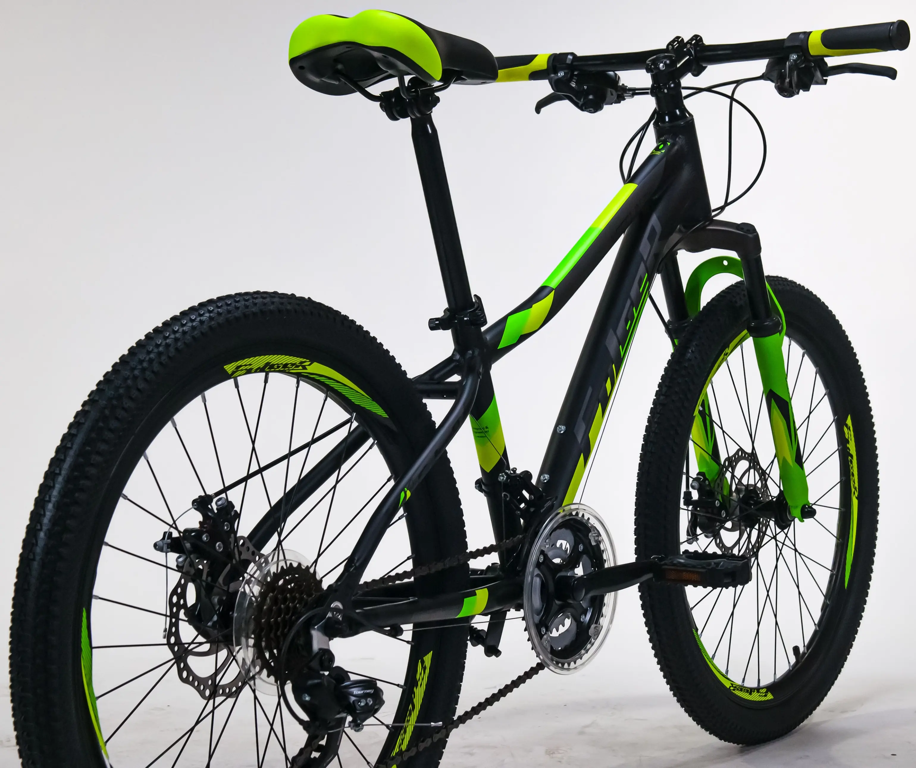 Bicicleta Fulger Neptun 24 (Green/Black) - 2
