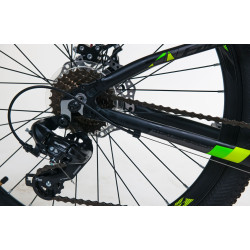 Bicicleta Fulger Neptun 24 (Green/Black) Thumb