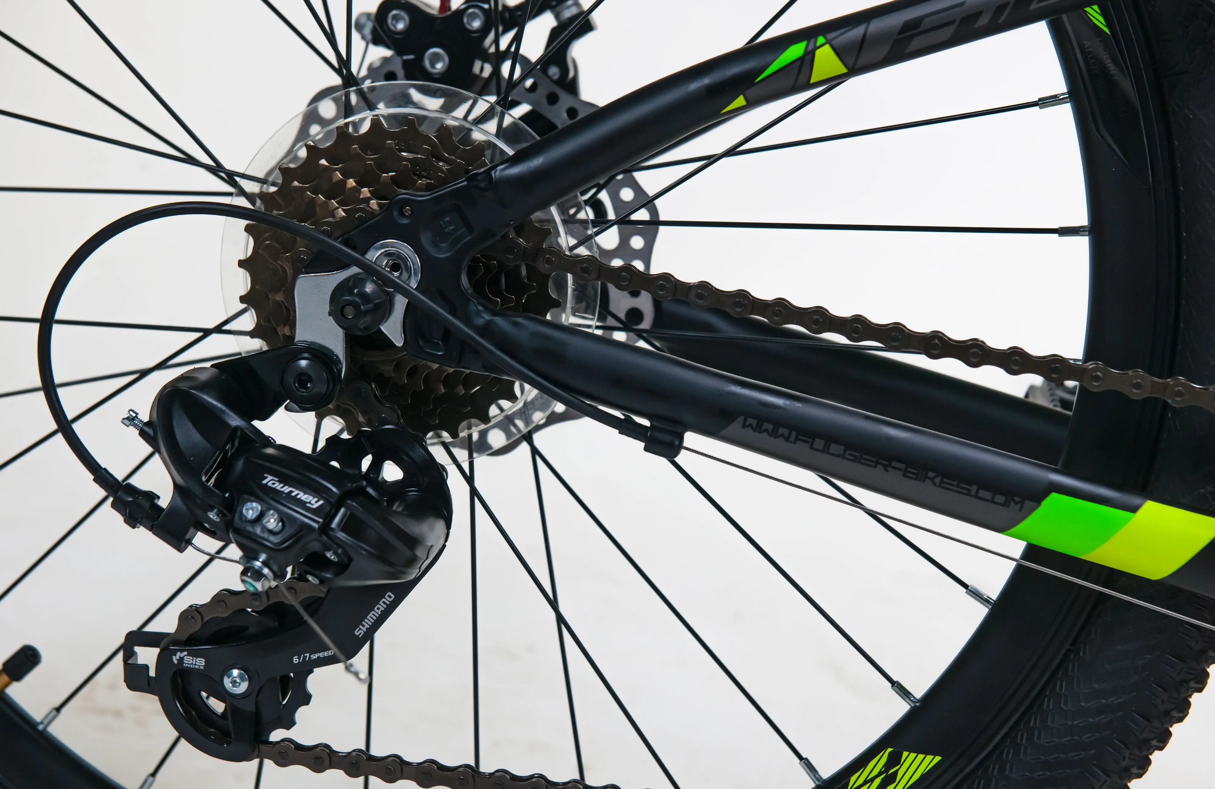 Bicicleta Fulger Neptun 24 (Green/Black) - 7