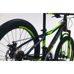 Bicicleta Fulger Neptun 24 (Green/Black) Thumb