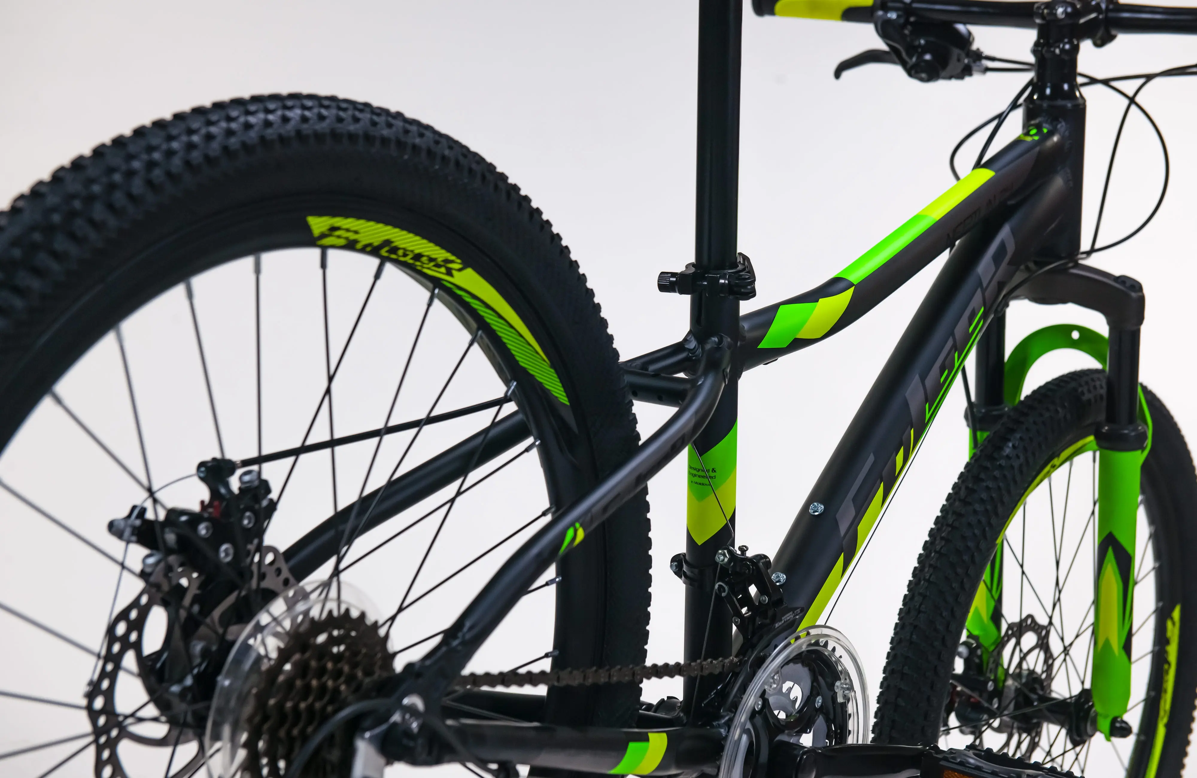 Bicicleta Fulger Neptun 24 (Green/Black) - 9