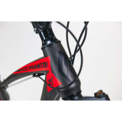 Bicicleta Fulger Phantom 29 (Black/Dark Grey/Red) Thumb