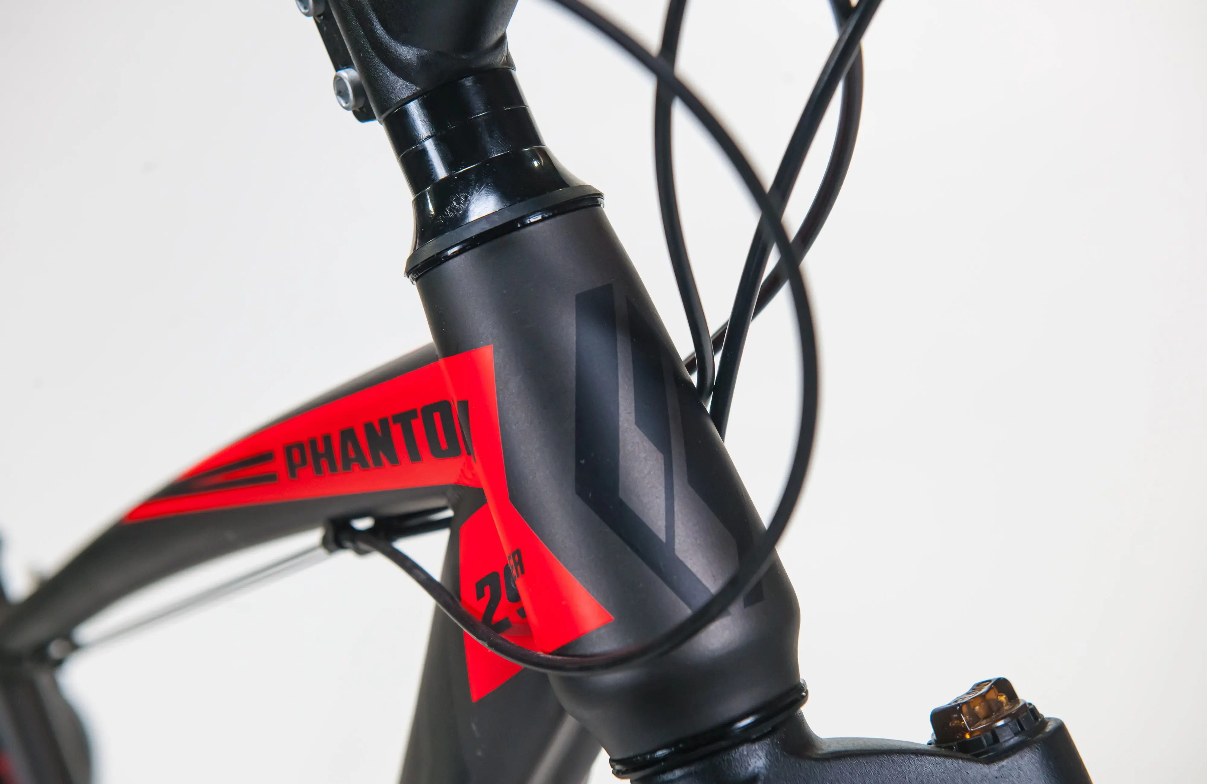 Bicicleta Fulger Phantom 29 (Black/Dark Grey/Red) - 7
