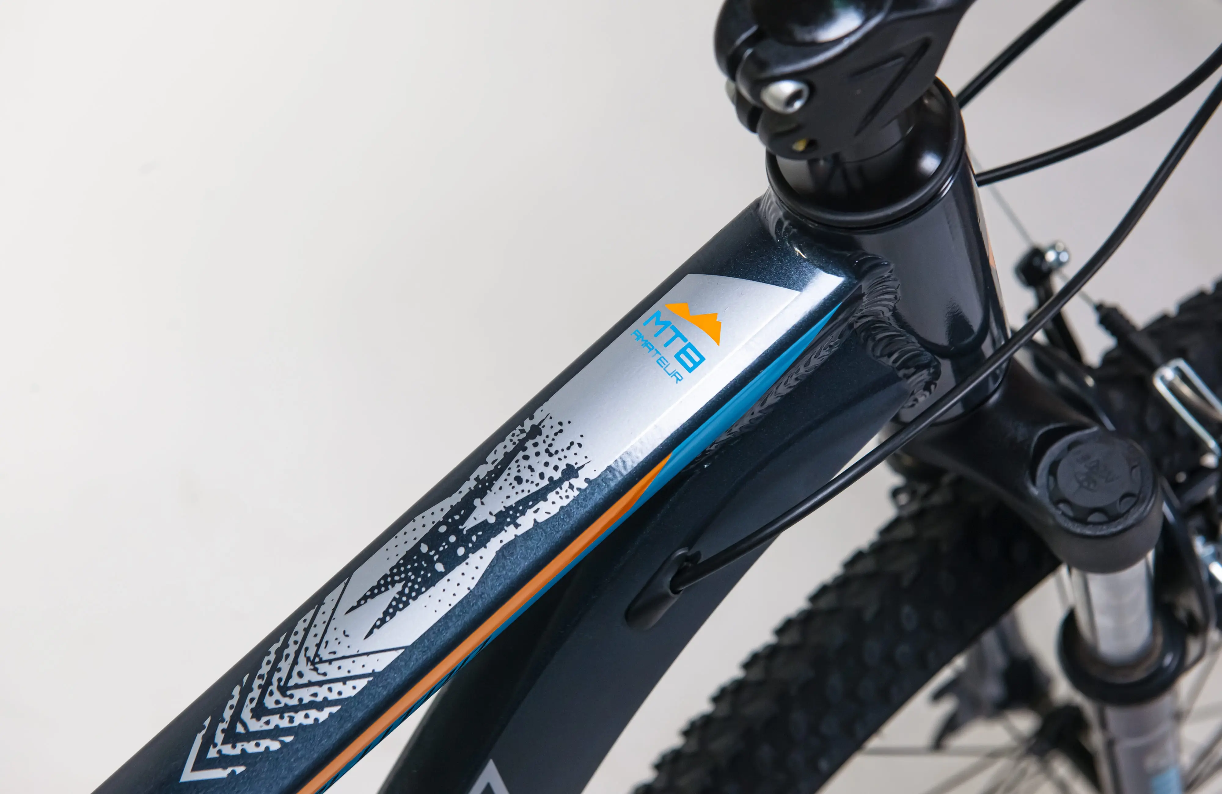 Bicicleta Fulger Pluton 29 (Dark Grey/Azure/Orange) - 5