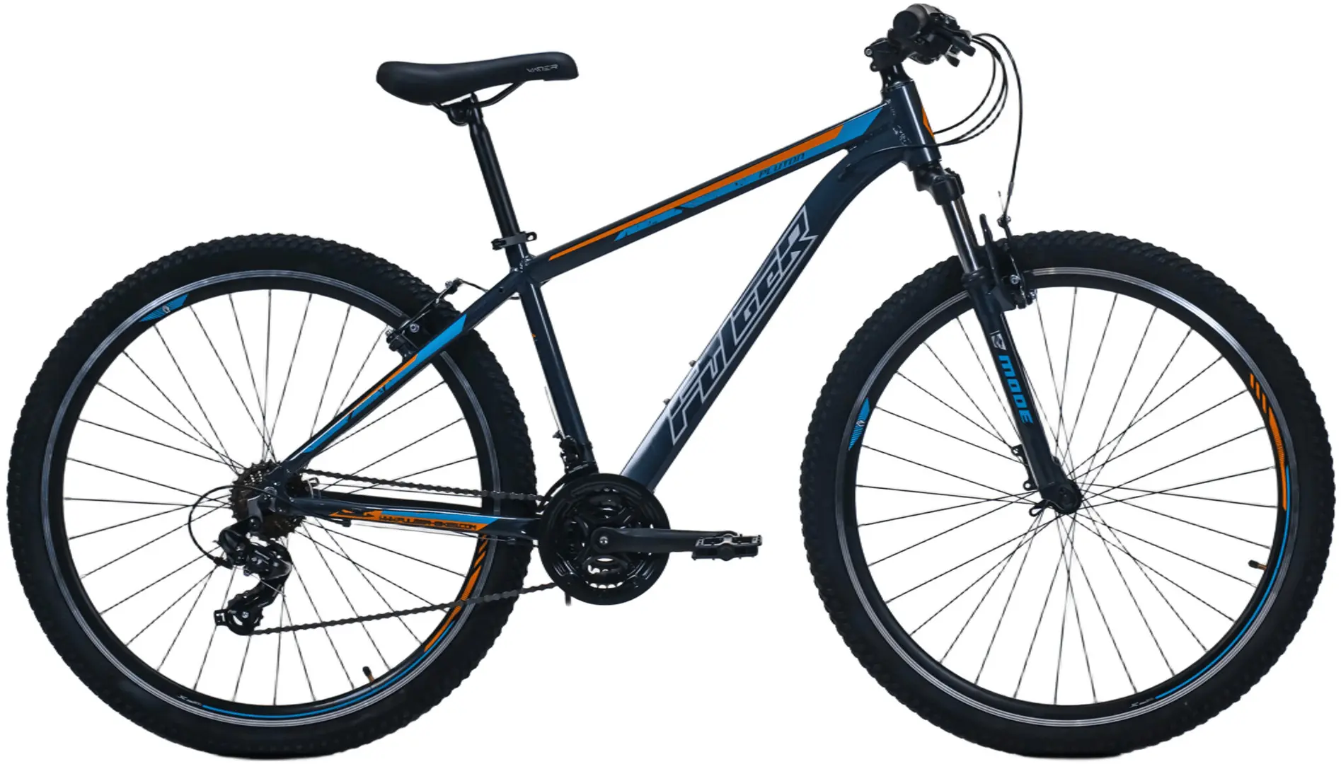 Bicicleta Fulger Pluton 29 (Dark Grey/Azure/Orange)
