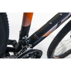 Велосипед Fulger Uranus 29 (Black/Dark Grey/Orange) Thumb