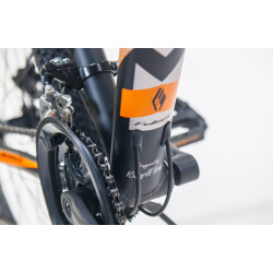 Велосипед Fulger Uranus 29 (Black/Dark Grey/Orange) Thumb