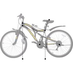 Bicicleta MalTrack Arizona 26 (Black/Yellow) Thumb