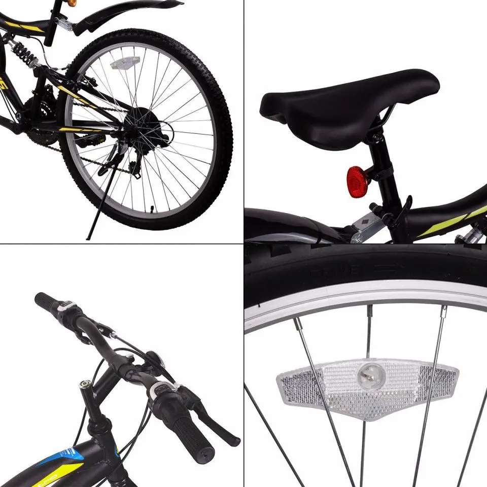 Bicicleta MalTrack Arizona 26 (Black/Yellow) - 5