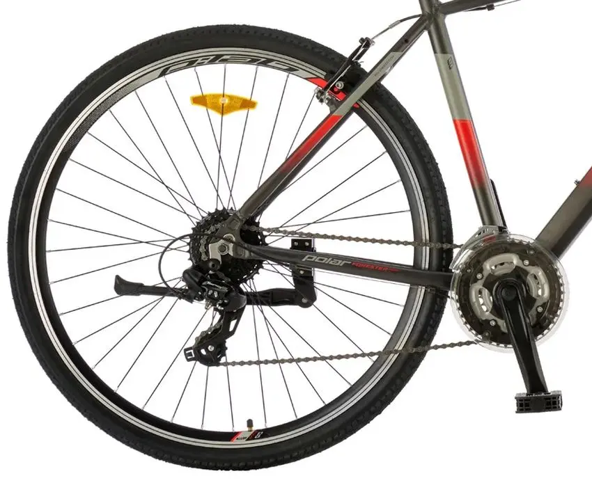 Велосипед Polar Forester Comp 28 M-L (Grey/Red)
