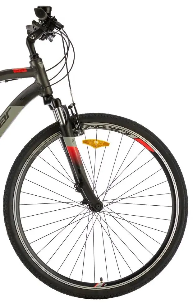 Велосипед Polar Forester Comp 28 S-M (Grey/Red)