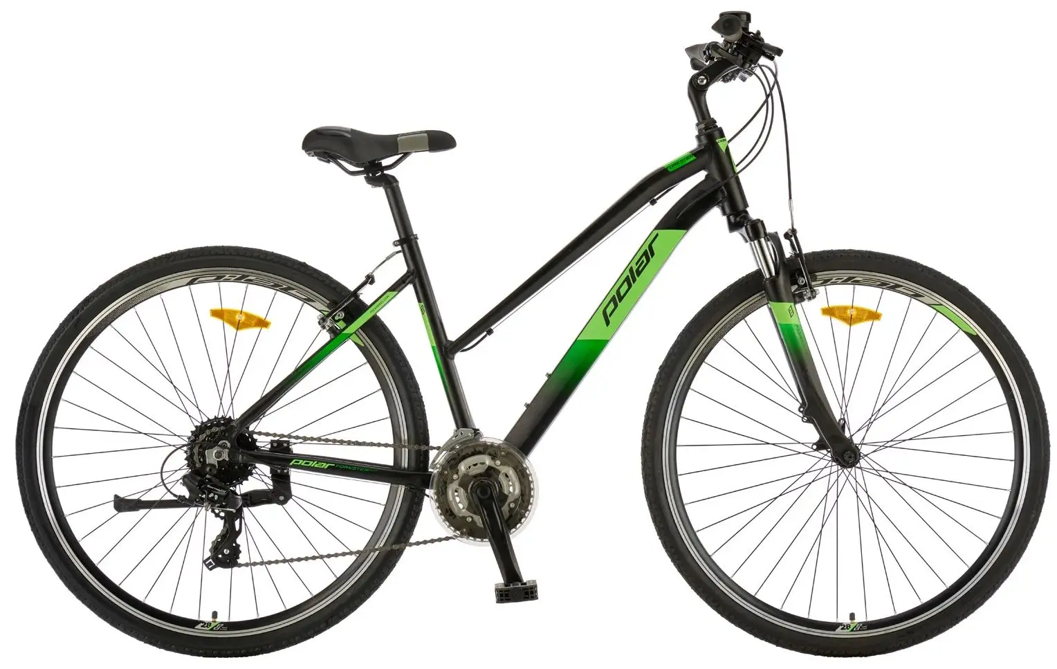 Велосипед Polar Forester Comp Lady 28 M (Black/Green)