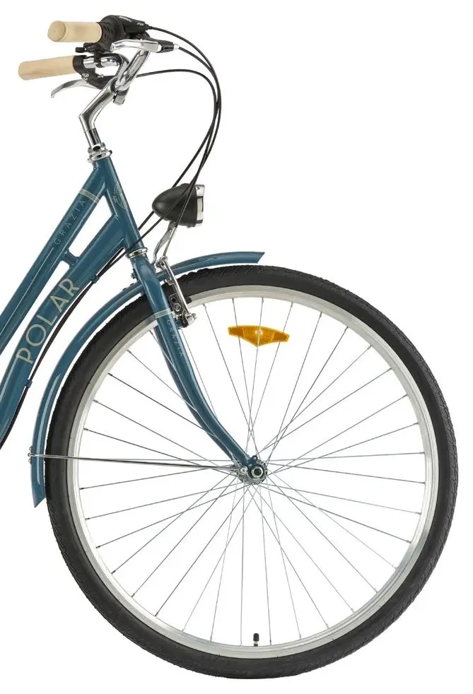 Bicicleta Polar Grazia Retro 6s 28 (Grey) - 3