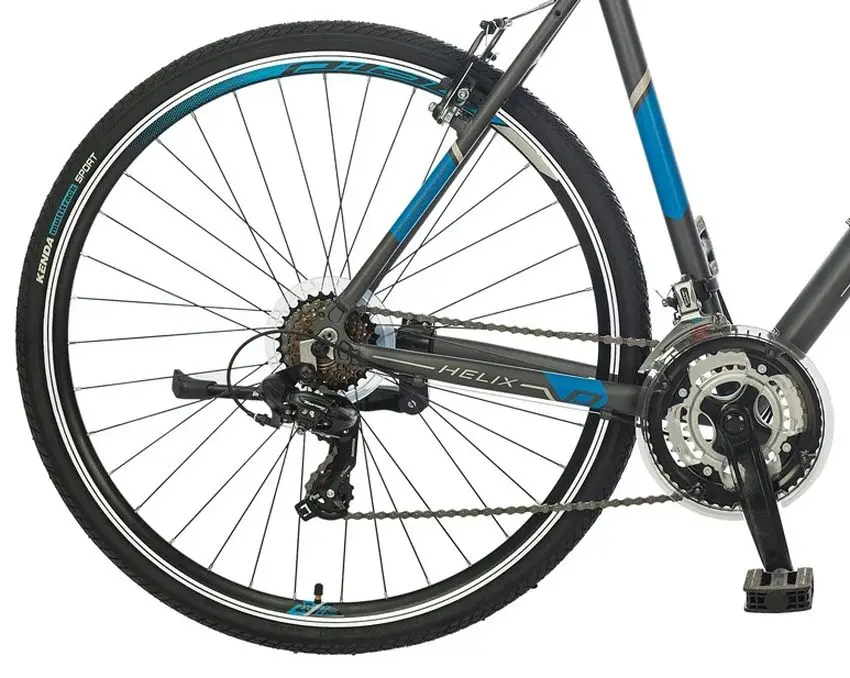 Велосипед Polar Helix 28 L (Grey/Blue)