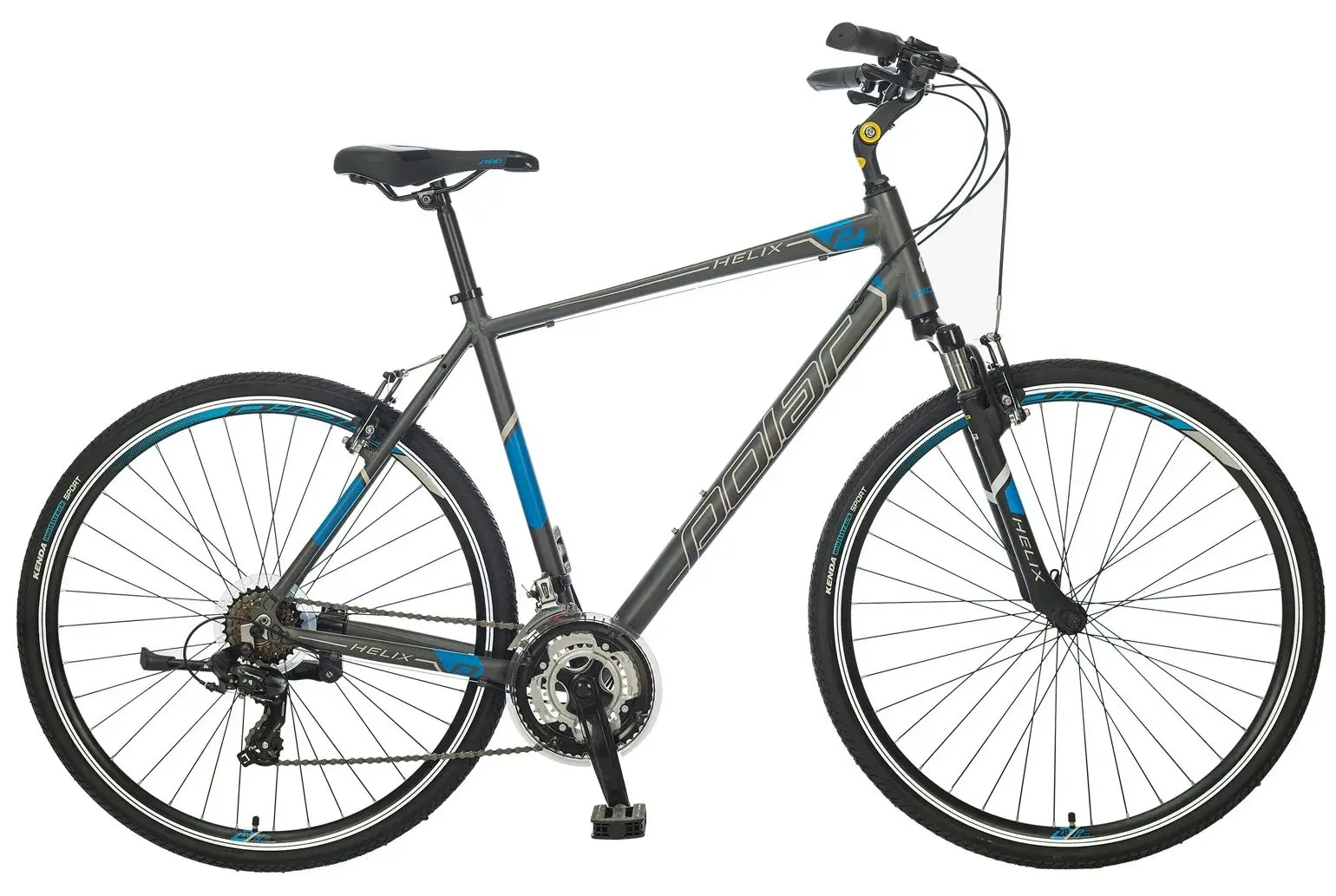 Велосипед Polar Helix 28 L (Grey/Blue)