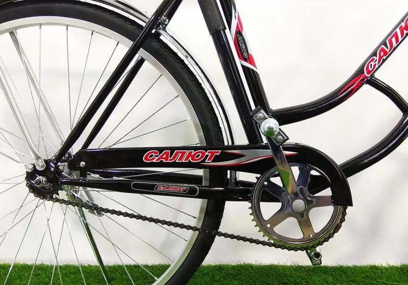 Bicicleta Салют Retro Woman 28 (Black/Red) - 2