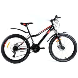 Bicicleta Stormer Forest R24 SKD-TY21 (Black/Red)