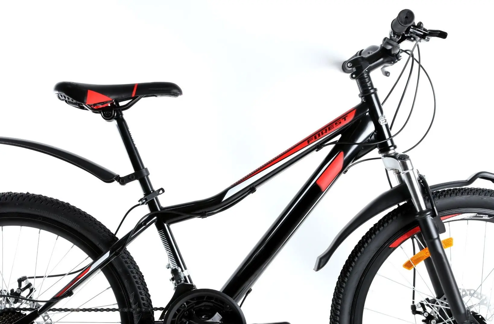 Bicicleta Stormer Forest R24 SKD-TY21 (Black/Red) - 4