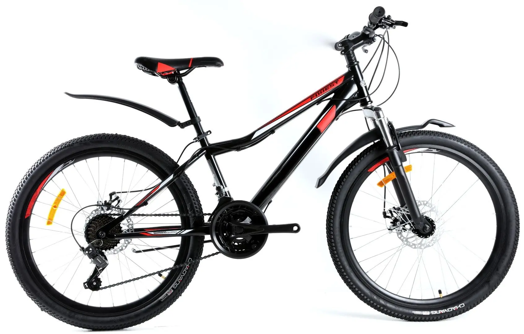 Bicicleta Stormer Forest R24 SKD-TY21 (Black/Red)