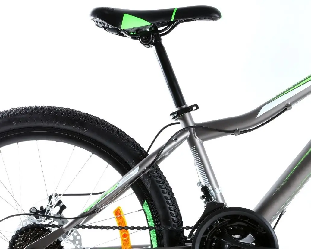 Bicicleta Stormer Forest R24 SKD-TY21 (Grey/Green) - 4