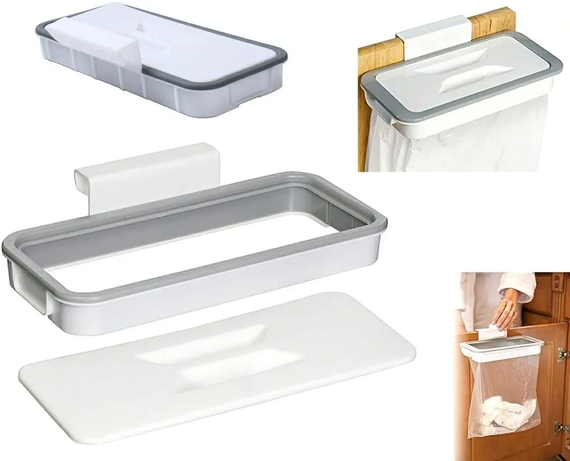 Держатель для мусорных пакетов Aptel AG694 (Gray/White) - 4