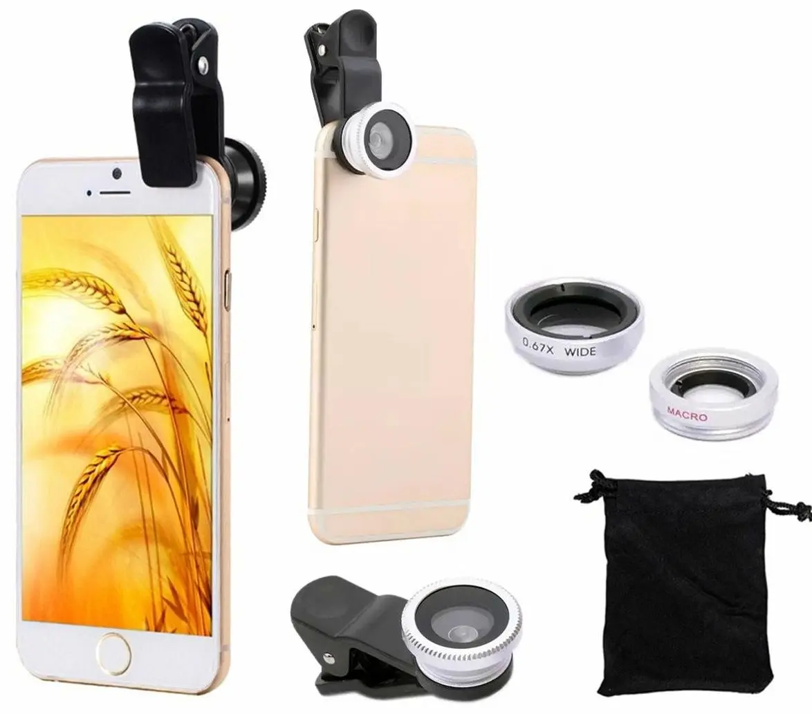 Набор линз для смартфона Aptel AK315A (Silver)