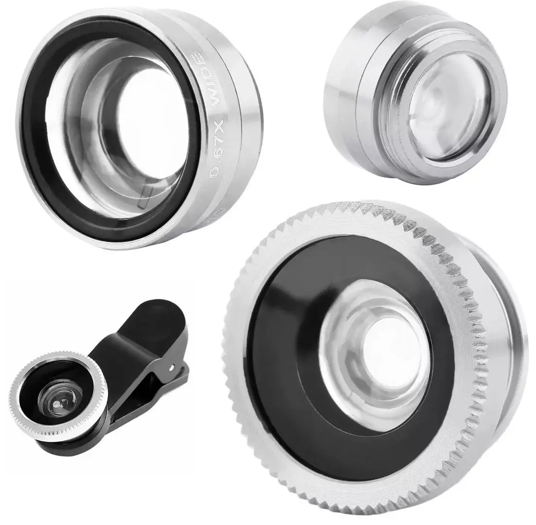 Набор линз для смартфона Aptel AK315A (Silver)