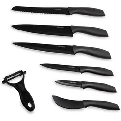 Набор ножей Cecotec 7 Titanium Kit (Black)
