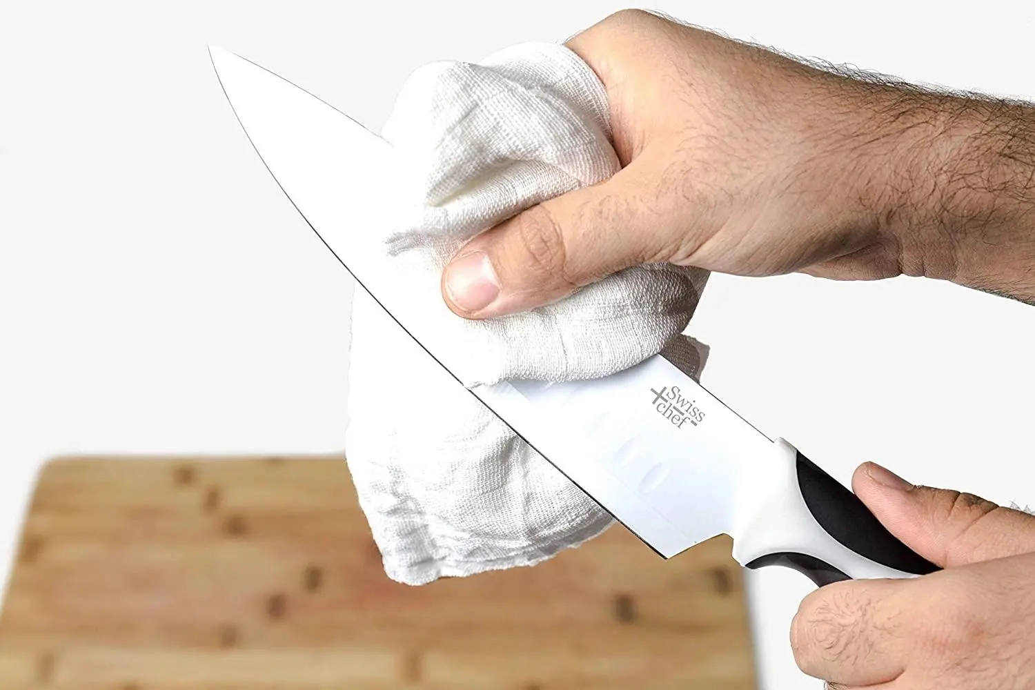 Набор ножей Cecotec Swiss Chef (White/Black)